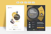 Event / Online Business Conference, a Flyer Template by Creativity-Design (Thumbnail 1 of 4)