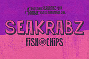 SEAKRABZ FONT, a Script Font by ATV SHOP (Thumbnail 1 of 3)