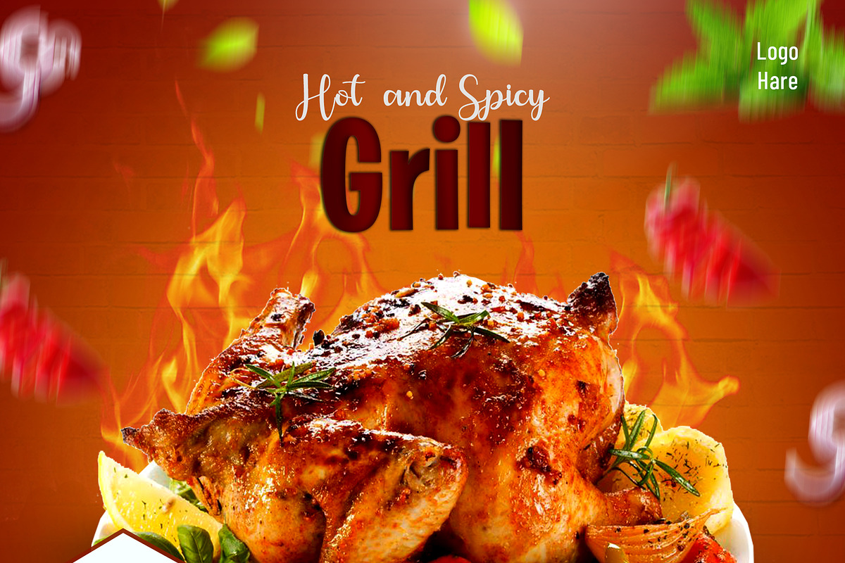 social media food ads, a Background Graphic by MST.SaiyedaKashishUlAmbeya (Photo 2 of 2)