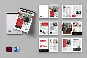 Business Daily Theme Newsletter, a Brochure Template by UICreative