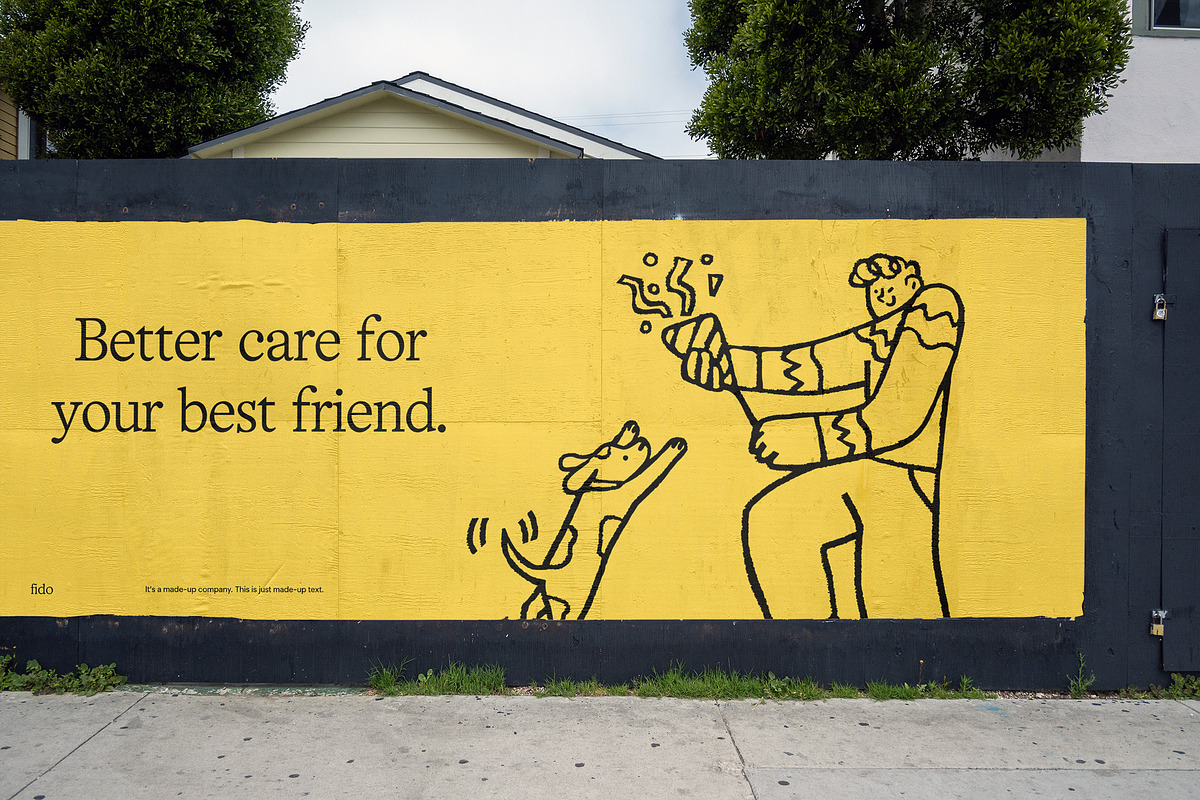 Urban Sidewalk Billboard Mockup PSD, an Advertising Mockup by Area Mockups (Photo 3 of 4)