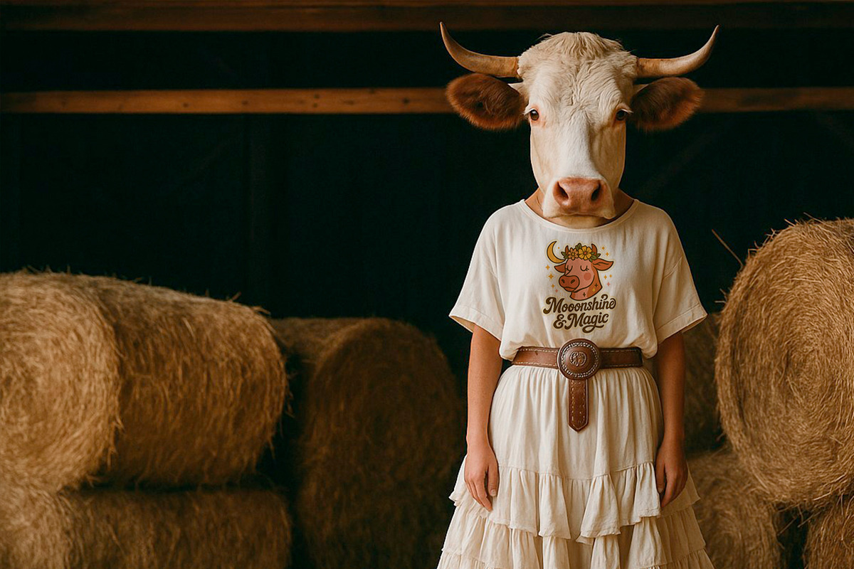 Western Cowgirls Club – Boho Cow SVG, an Object Illustration by LaVika (Photo 5 of 12)