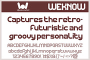 Chocolate font, a Sans Serif Font by weknow (Thumbnail 3 of 8)