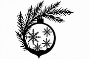 Christmas Ornament Laser Cut Bundle, a Graphic by Creativeshirt (Thumbnail 13 of 16)