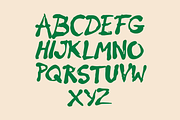 Spicy Mango Hand Painted Font, a Handwritten Font by Tom Gordon Design (Thumbnail 4 of 5)