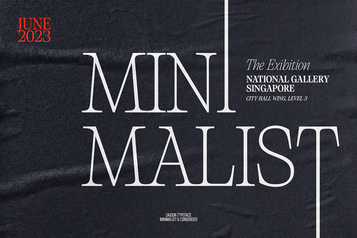 Saigon - Editorial Serif Typeface, a Serif Font by The Paper Town (Photo 14 of 16)