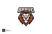 Ferocious Lion Head Mascot Logo, a Branding & Logo Template by putra_purwanto (Thumbnail 2 of 2)