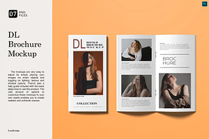 DL Brochure Mockup