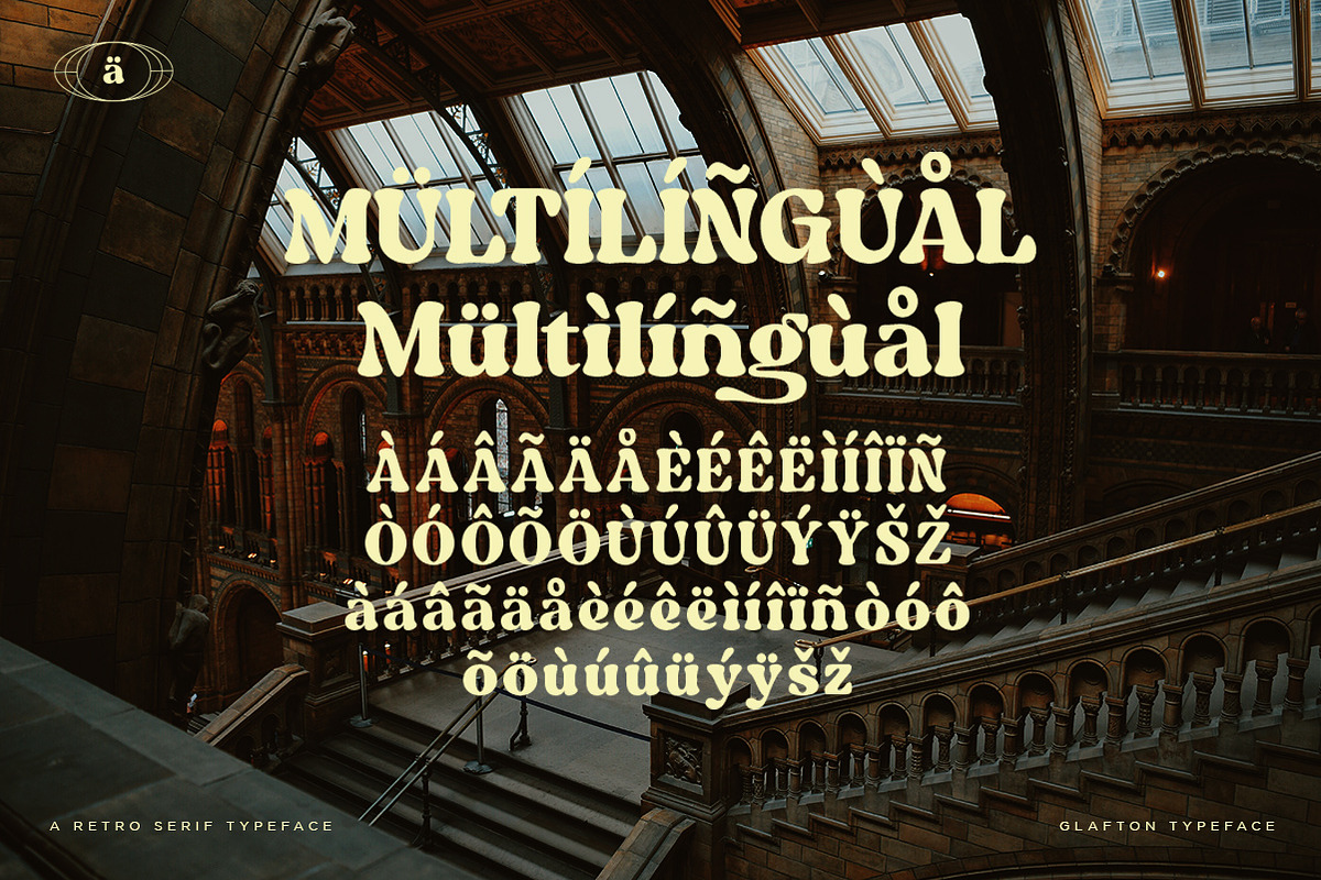 Glafton | Retro Serif, a Serif Font by Pentagonistudio (Photo 10 of 10)