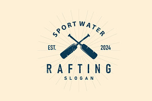 Paddle Logo Boat Paddle Design, a Branding & Logo Template by Maylianaw28