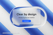 Liquid Glass UI - 12 JPG Backgrounds, a Background Graphic by Photocreo Michal Bednarek (Thumbnail 5 of 6)