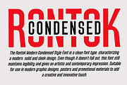 Rontok - A Modern Sans Condensed, a Sans Serif Font by Marvadesign (Thumbnail 4 of 16)