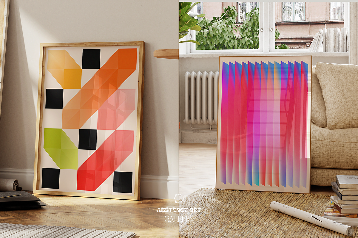 Abstract Art Bundle, a Graphic by Wall Art Print Studio (Photo 24 of 31)