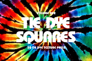 Tie Dye Squares Vol 002, a Texture Graphic by bsteczdesigns_ (Thumbnail 1 of 5)