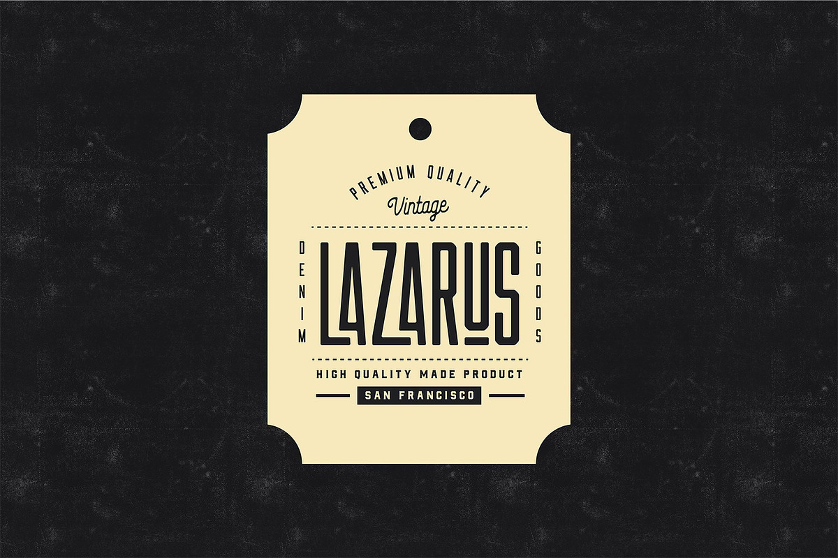 Las Valles Ultra Condensed Typeface, a Sans Serif Font by Kaligra.co (Photo 16 of 23)