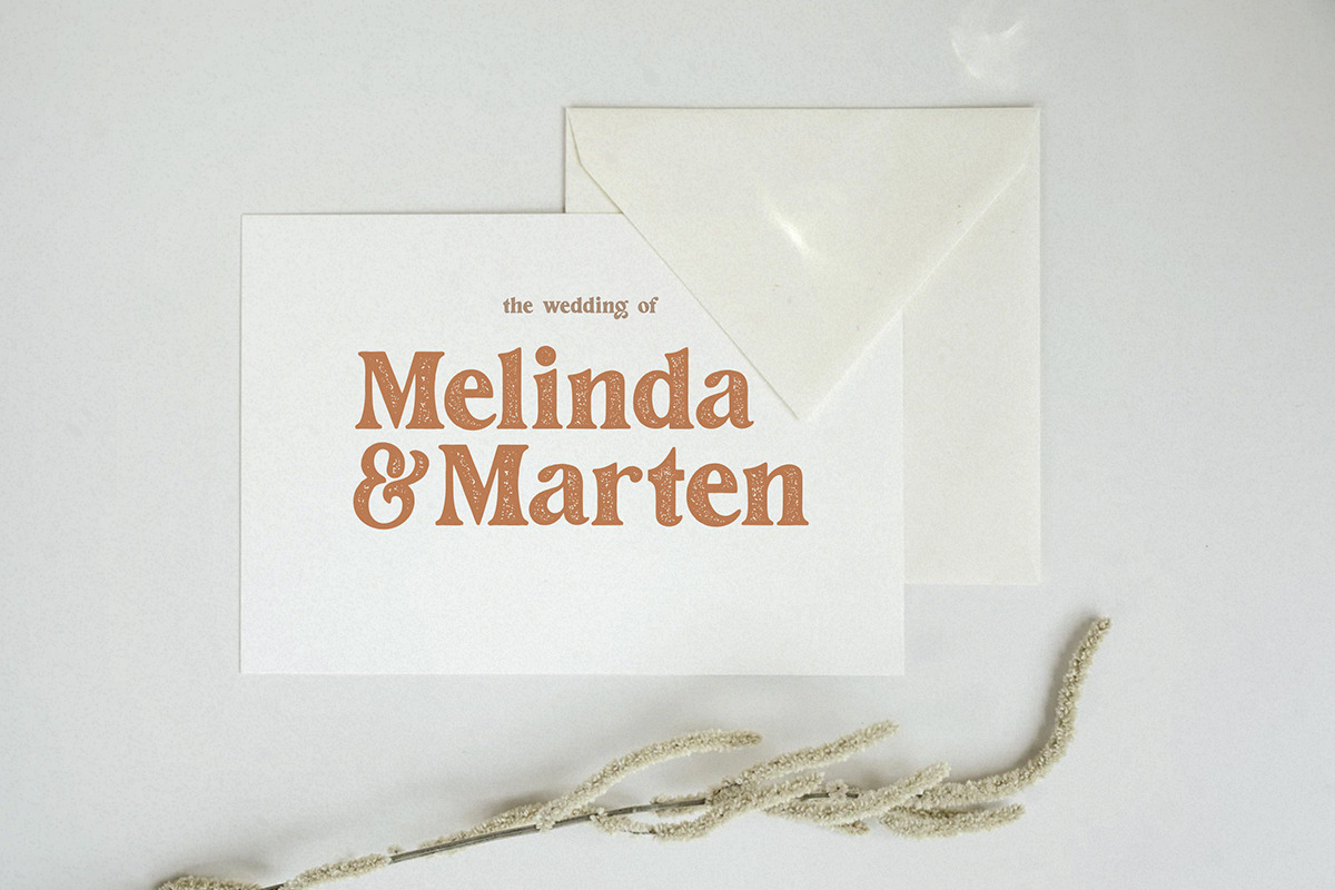 Fashion Modish / Vintage Letterpress, a Font by typeline studio (Photo 7 of 17)