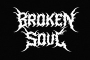 Murder Brack - Death Metal Font, a Blackletter Font by Multype Studio (Thumbnail 7 of 11)