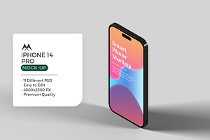iPhone 14 Pro Mockup Set