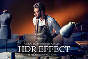 HDR Effect Photoshop Actions
