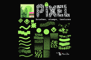 79 Pixel Art Brushes for Procreate, a Brush Add-On by byMariZen (Thumbnail 4 of 4)