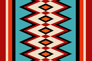 Desert Earth Native Geometric