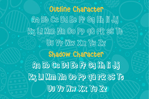 House Easter - Display Fonts Trio