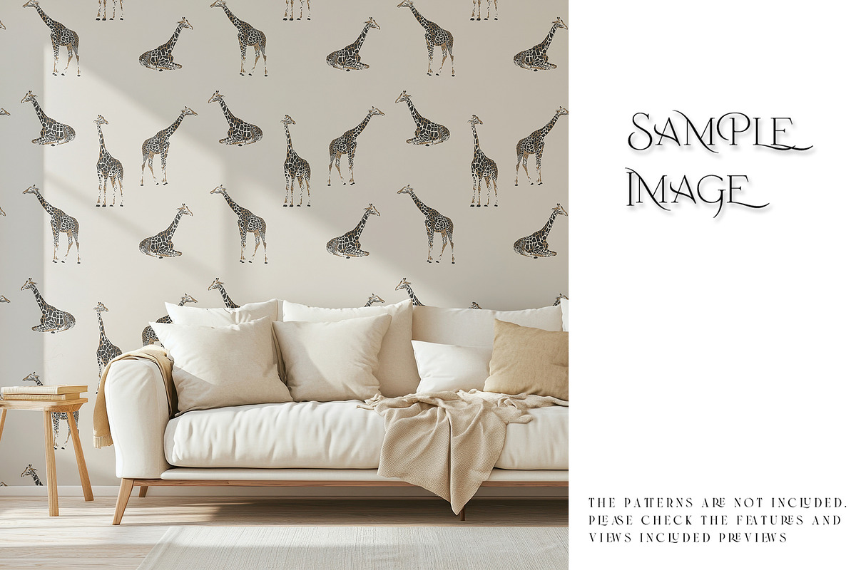 Wallpaper Mockups PSD and PNG, a Product Mockup by mock-ups (Photo 8 of 16)