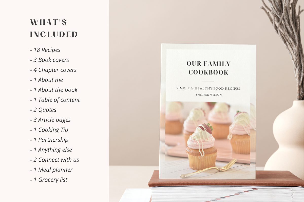 Cook Book Template CANVA, a Magazine Template by ShopRShop (Photo 3 of 9)