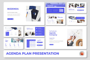 Bizzenda – Agenda PowerPoint, a Presentation Template by Premast