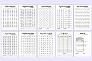 2025-26 Money Saving Challenges Book, a Stationery Template by Mustafiz (Thumbnail 8 of 8)