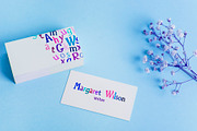 Rainbow Chalk Cyrillic font+Patterns, a Serif Font by IraDvilyuk (Thumbnail 12 of 16)