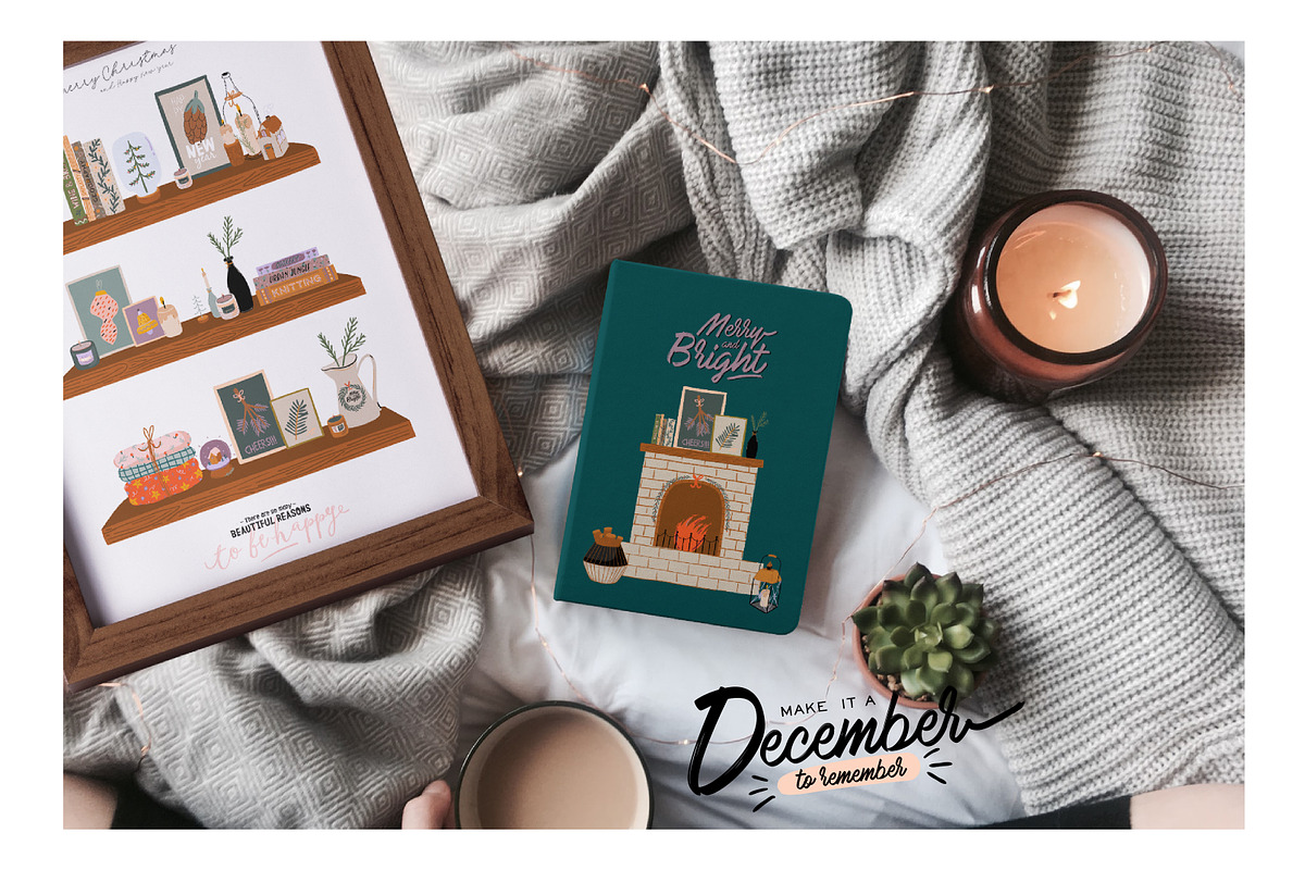 Cute Christmas & New Year BUNDLE, a Seasonal Illustration by Ruslana Lubenets (Photo 29 of 104)