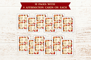 48 Christmas Affirmation Cards, a Card Template by SimoDigitalArt (Thumbnail 3 of 7)