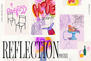 Reflection Scribble & Posters, an Object Graphic by nadispasibenko (Thumbnail 12 of 15)