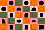 Wavy Shapes Procreate Brush Set, a Brush Add-On by AngelfishCreative (Thumbnail 3 of 6)