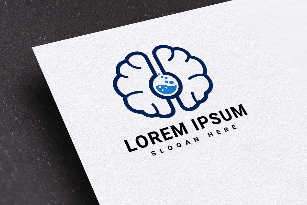 Brain Lab Logo, a Branding & Logo Template by FRAMEABLE | Creative Market