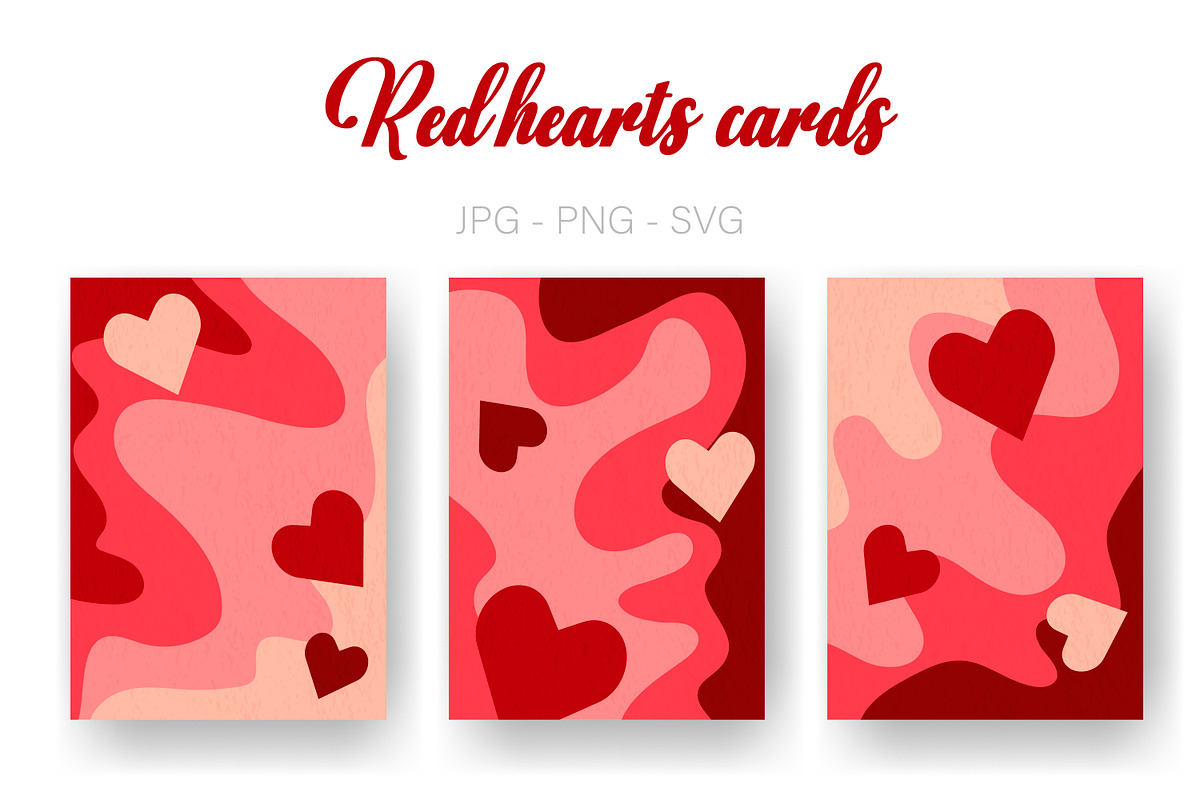 Love Hearts flyers|Romantic cards, a Flyer Template by Tati_Kli (Photo 1 of 4)