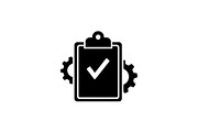 Factory Quality Checklist Silhouette, a Graphic by hafijul (Thumbnail 6 of 14)