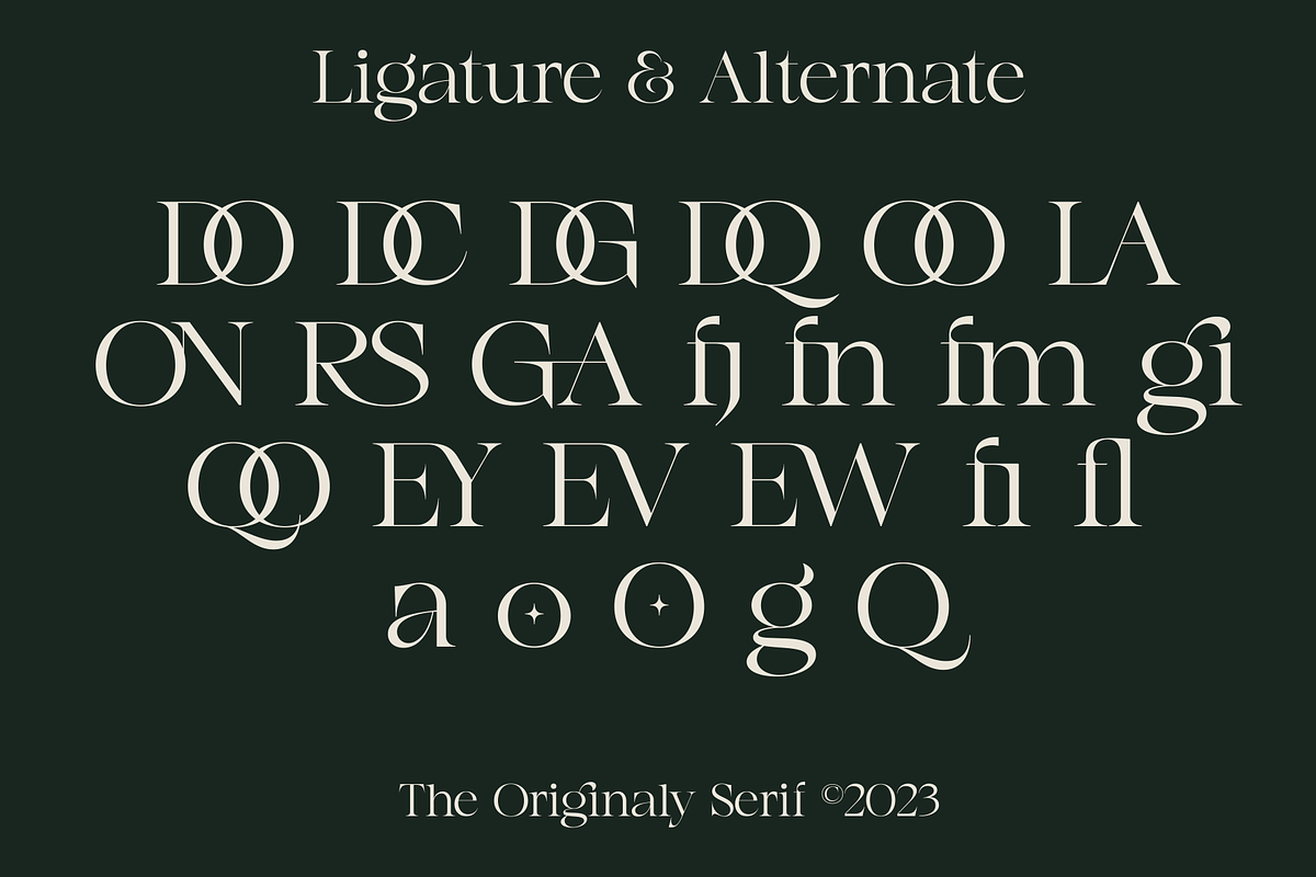 Agista Display - A Classic Serif, a Serif Font by Marvadesign (Photo 6 of 7)