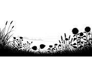 50 Garden Frame Silhouette Bundle, an Illustration by musafir_fashion (Thumbnail 49 of 51)