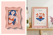 Romantic Art | Wall Art Creator, an Object Graphic by Leleka.Store (Thumbnail 14 of 20)