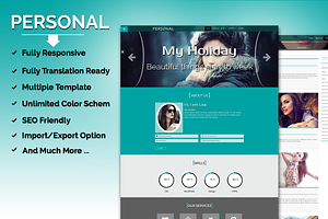 Personal WordPress Theme