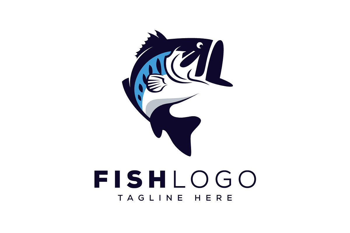 Fishing Logo, a Branding & Logo Template by Esrastion