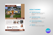 Just Listed Realtor Real Estate, a Flyer Template by antyalias store (Thumbnail 3 of 3)