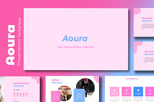 Aoura Education Keynote, a Presentation Template by Overcloud