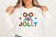 Faux Yarn Christmas Png Holly Jolly, an Illustration by Craft Nest (Thumbnail 4 of 6)