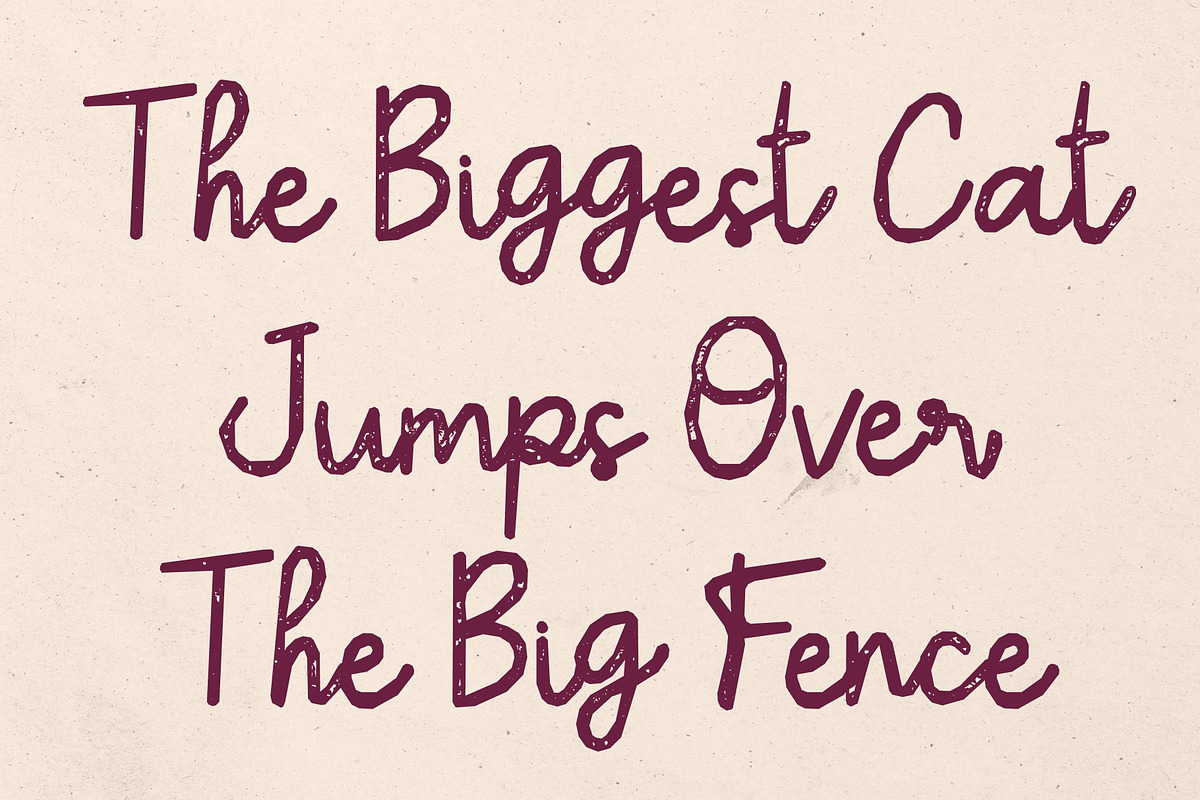 CS Selma Stamp, a Script Font by Craft Supply Co. (Photo 5 of 8)