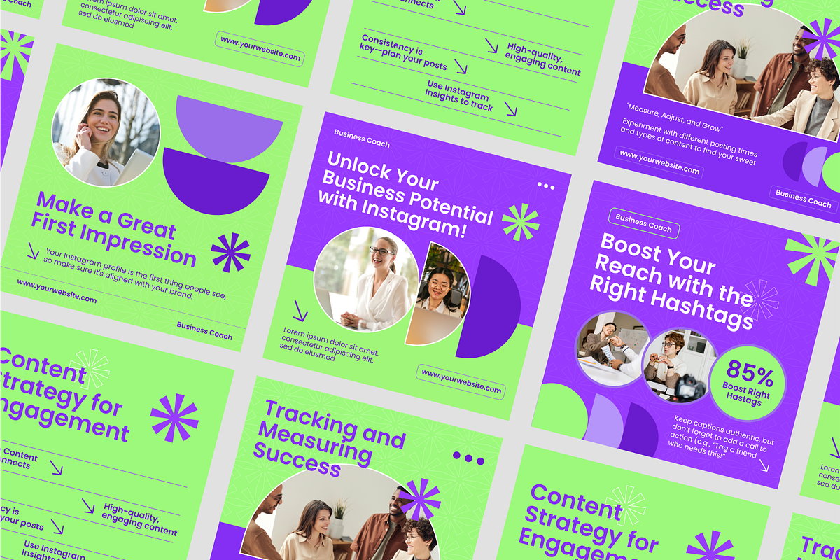 Creative Business Instagram Post, a Social Media Template by SquidPixey (Photo 6 of 6)