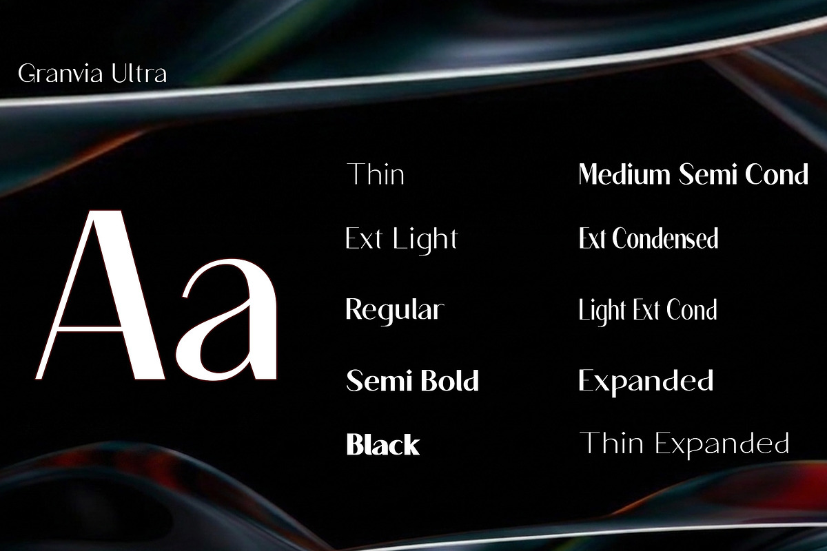 Granvia Ultra, a Sans Serif Font by Compaq_Creative (Photo 2 of 6)