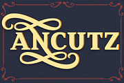 Ancutz - An Elegant Display, a Serif Font by The Traveling Fox (Thumbnail 1 of 8)